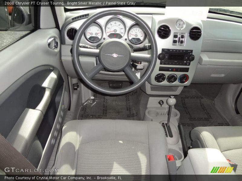 Bright Silver Metallic / Pastel Slate Gray 2008 Chrysler PT Cruiser Touring