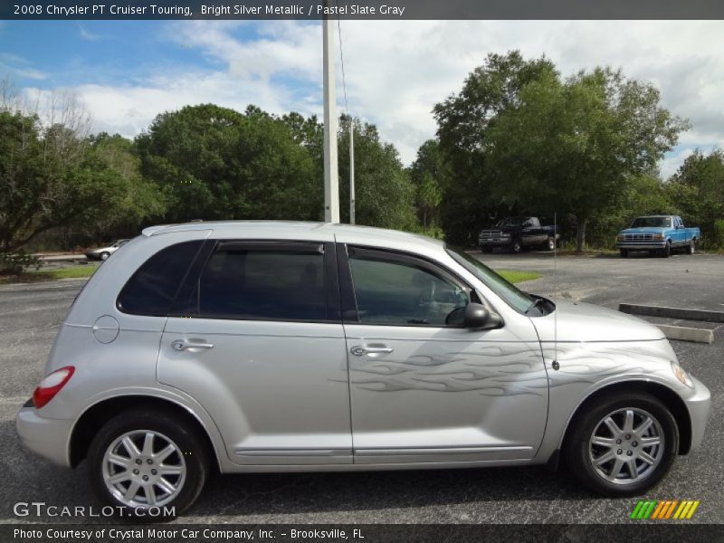 Bright Silver Metallic / Pastel Slate Gray 2008 Chrysler PT Cruiser Touring