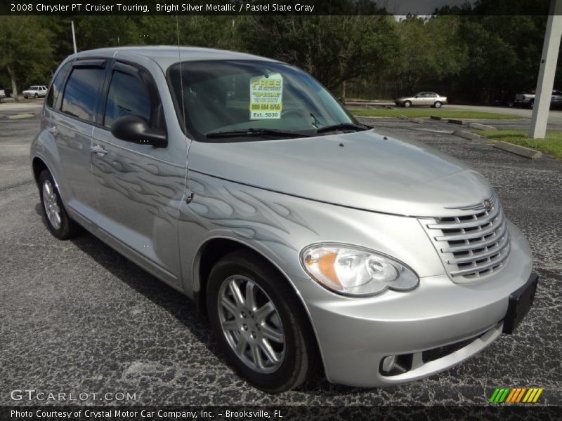 Bright Silver Metallic / Pastel Slate Gray 2008 Chrysler PT Cruiser Touring