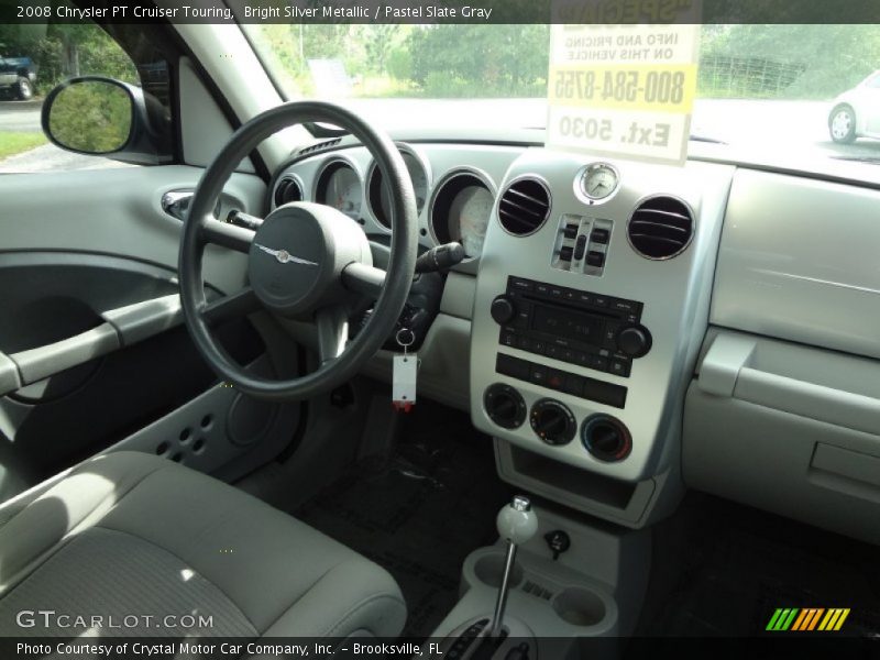 Bright Silver Metallic / Pastel Slate Gray 2008 Chrysler PT Cruiser Touring