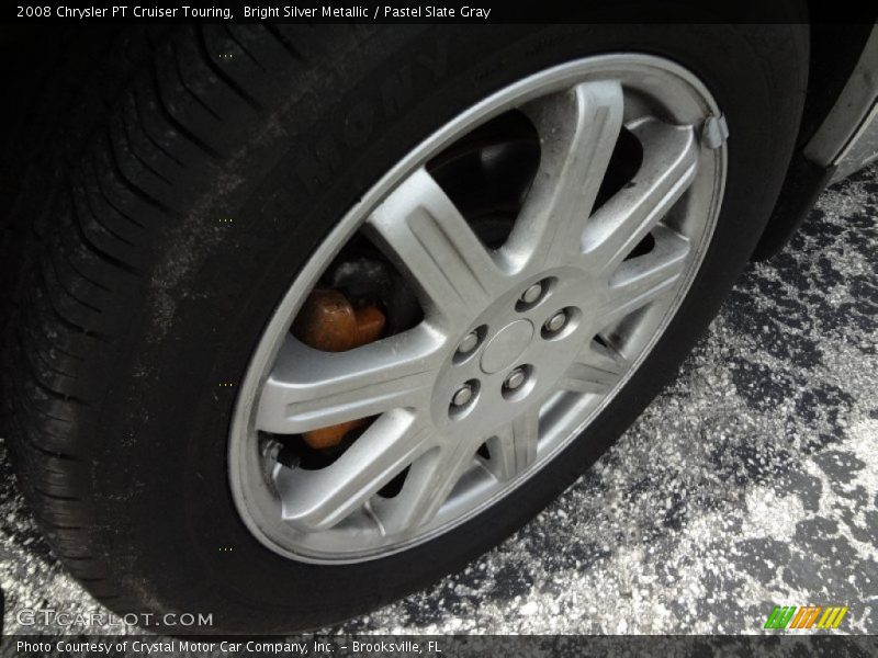 Bright Silver Metallic / Pastel Slate Gray 2008 Chrysler PT Cruiser Touring