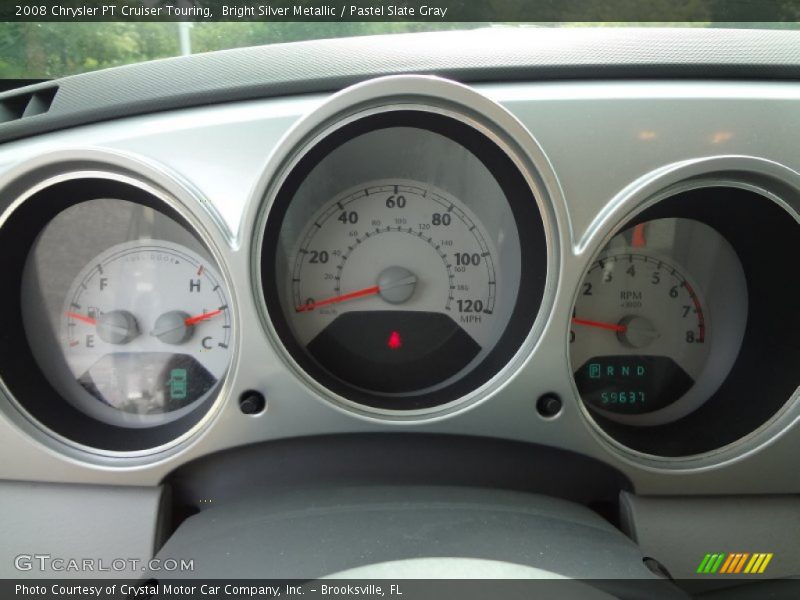 Bright Silver Metallic / Pastel Slate Gray 2008 Chrysler PT Cruiser Touring