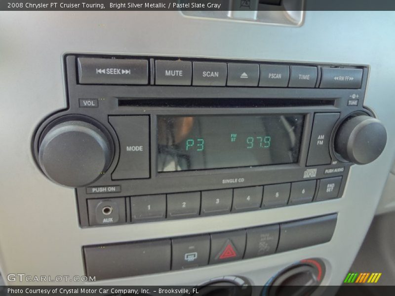 Bright Silver Metallic / Pastel Slate Gray 2008 Chrysler PT Cruiser Touring
