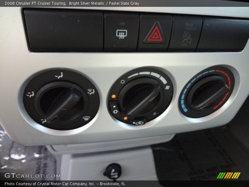 Bright Silver Metallic / Pastel Slate Gray 2008 Chrysler PT Cruiser Touring