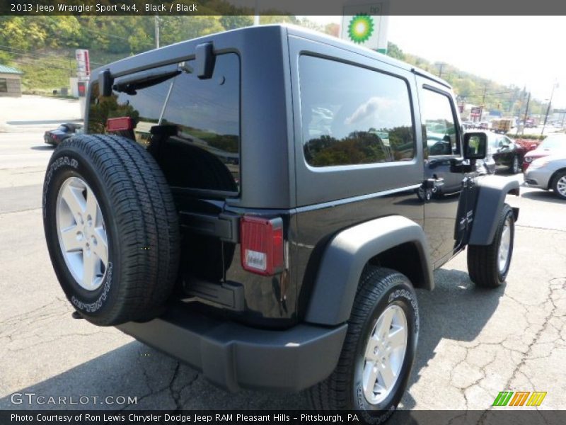 Black / Black 2013 Jeep Wrangler Sport 4x4