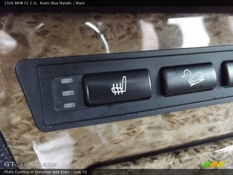 Mystic Blue Metallic / Black 2006 BMW X3 3.0i