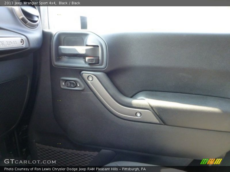 Black / Black 2013 Jeep Wrangler Sport 4x4