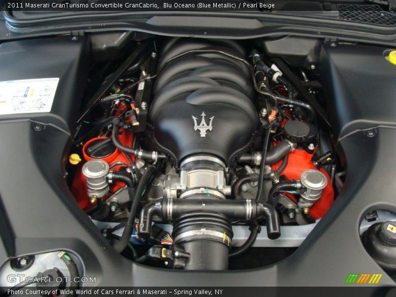 2011 GranTurismo Convertible GranCabrio Engine - 4.7 Liter DOHC 32-Valve VVT V8