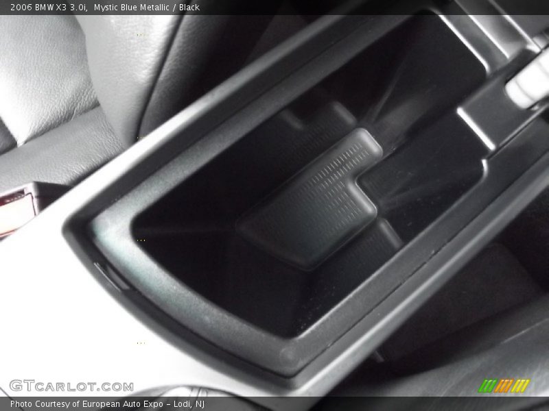 Mystic Blue Metallic / Black 2006 BMW X3 3.0i