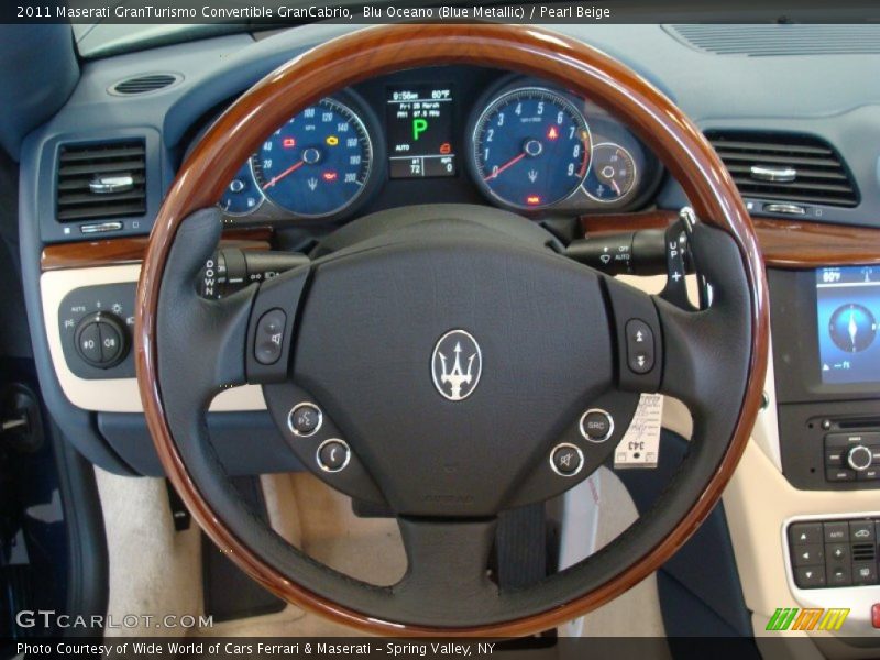  2011 GranTurismo Convertible GranCabrio Steering Wheel