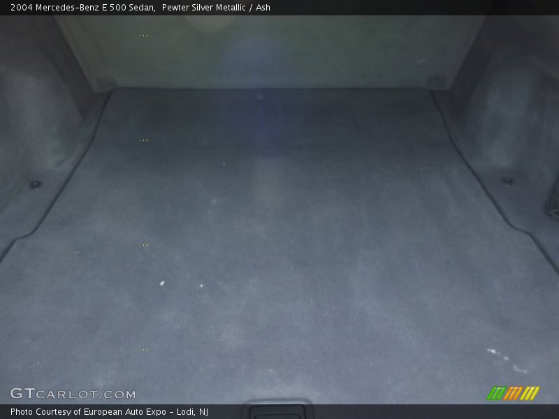 Pewter Silver Metallic / Ash 2004 Mercedes-Benz E 500 Sedan