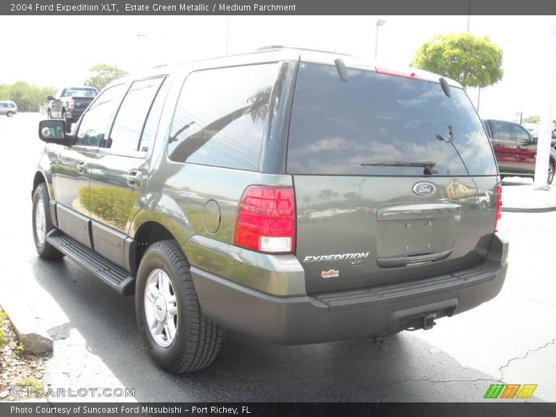 Estate Green Metallic / Medium Parchment 2004 Ford Expedition XLT