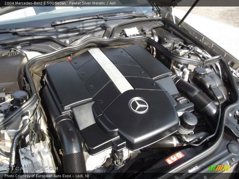 Pewter Silver Metallic / Ash 2004 Mercedes-Benz E 500 Sedan