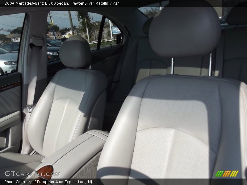 Pewter Silver Metallic / Ash 2004 Mercedes-Benz E 500 Sedan