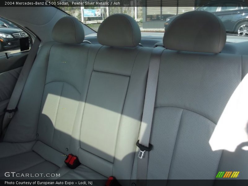 Pewter Silver Metallic / Ash 2004 Mercedes-Benz E 500 Sedan