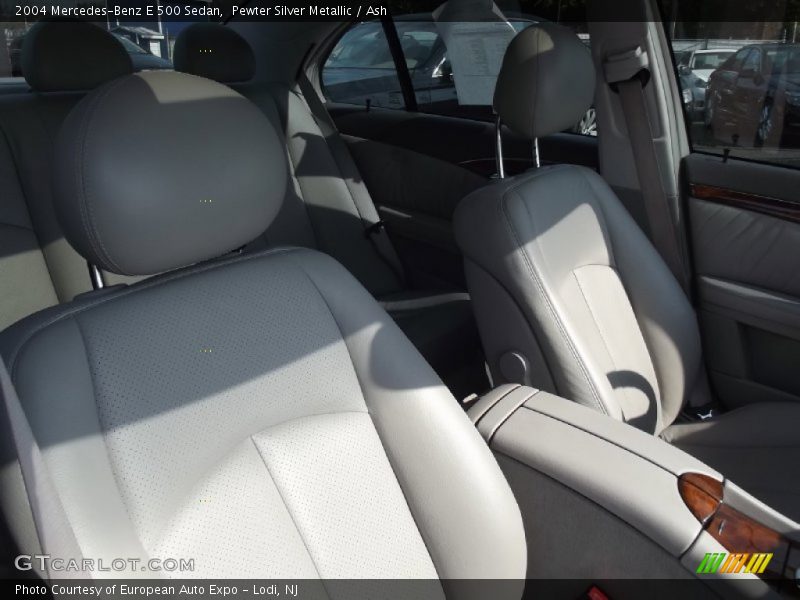 Pewter Silver Metallic / Ash 2004 Mercedes-Benz E 500 Sedan