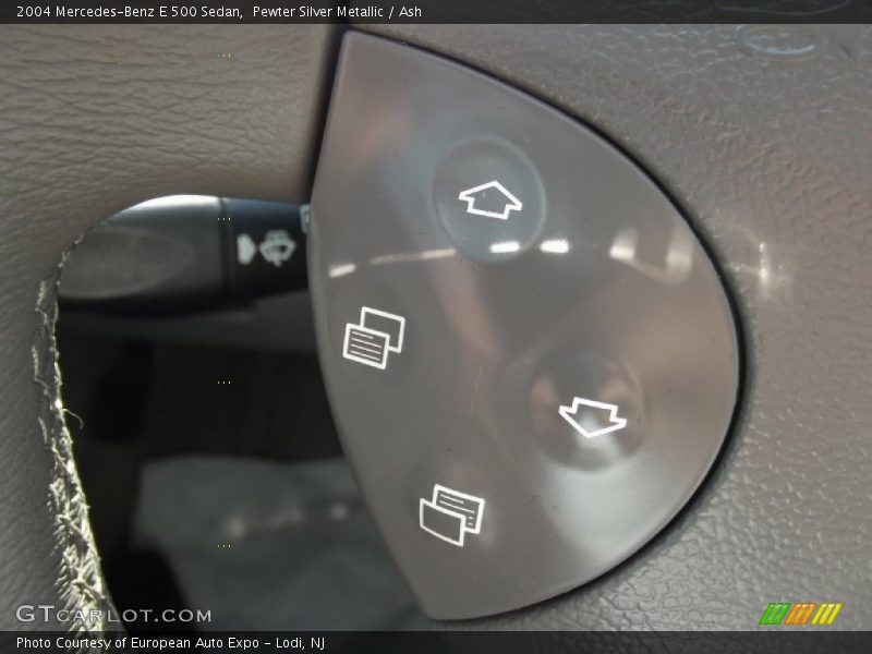 Pewter Silver Metallic / Ash 2004 Mercedes-Benz E 500 Sedan