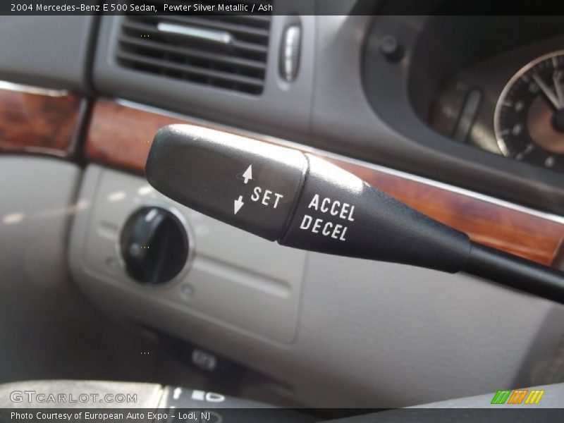 Pewter Silver Metallic / Ash 2004 Mercedes-Benz E 500 Sedan