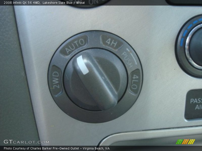Lakeshore Slate Blue / Wheat 2008 Infiniti QX 56 4WD