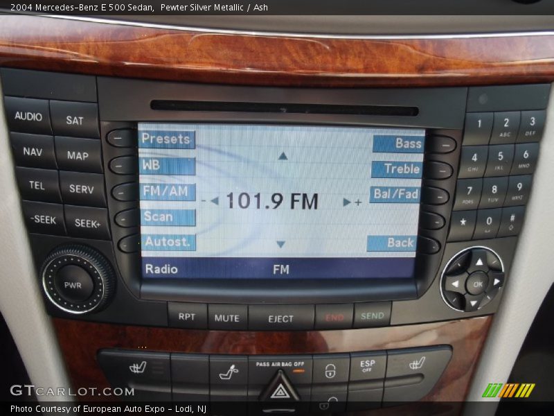 Pewter Silver Metallic / Ash 2004 Mercedes-Benz E 500 Sedan
