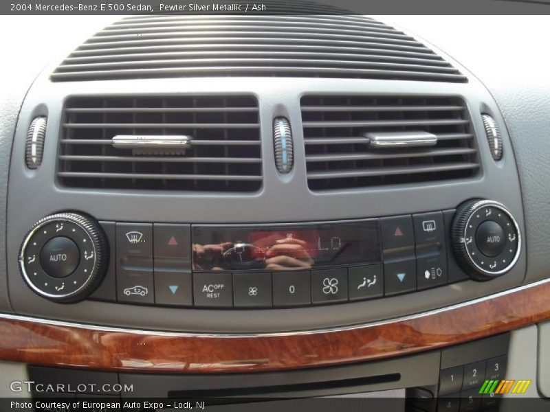Pewter Silver Metallic / Ash 2004 Mercedes-Benz E 500 Sedan