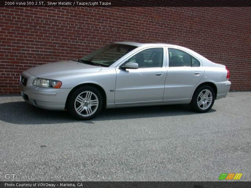 Silver Metallic / Taupe/Light Taupe 2006 Volvo S60 2.5T
