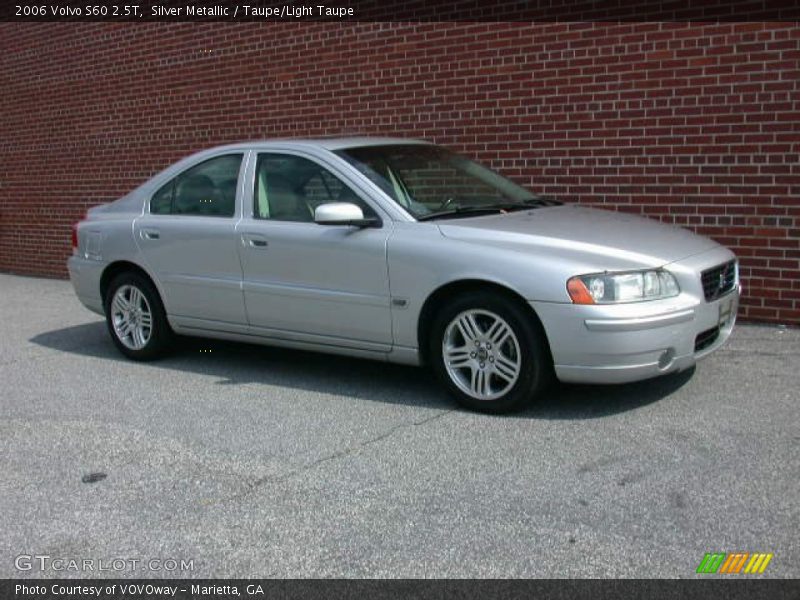 Silver Metallic / Taupe/Light Taupe 2006 Volvo S60 2.5T