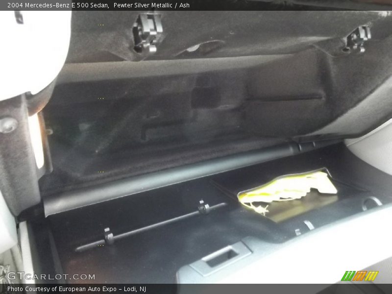 Pewter Silver Metallic / Ash 2004 Mercedes-Benz E 500 Sedan