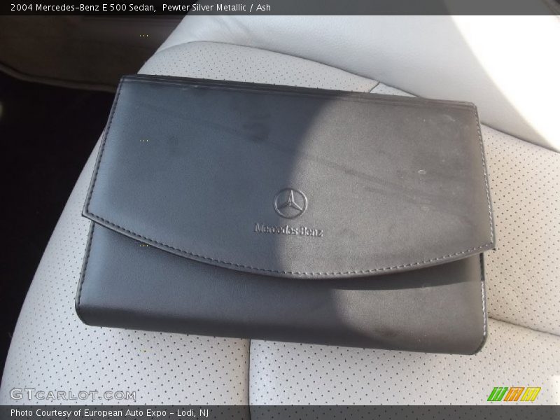 Pewter Silver Metallic / Ash 2004 Mercedes-Benz E 500 Sedan
