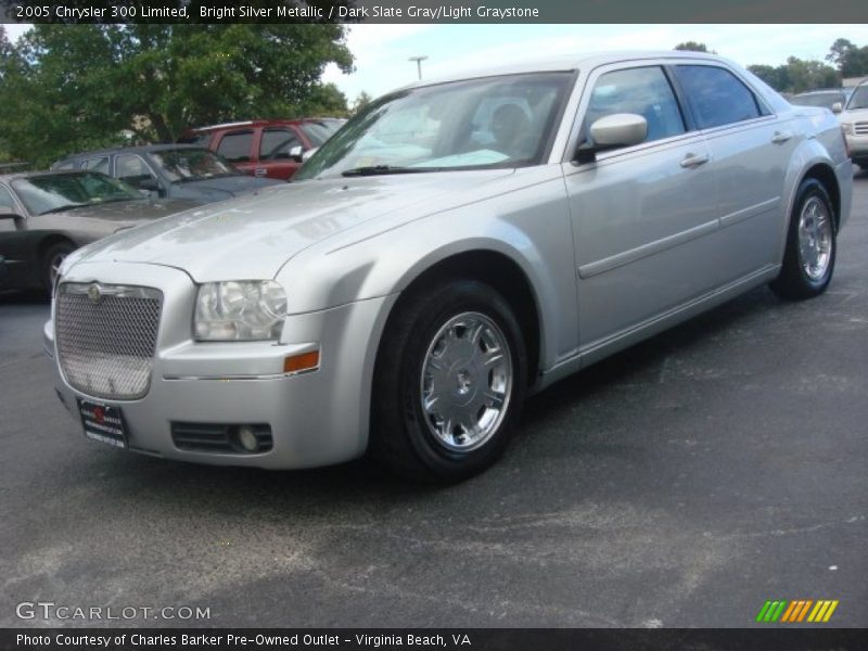 Bright Silver Metallic / Dark Slate Gray/Light Graystone 2005 Chrysler 300 Limited