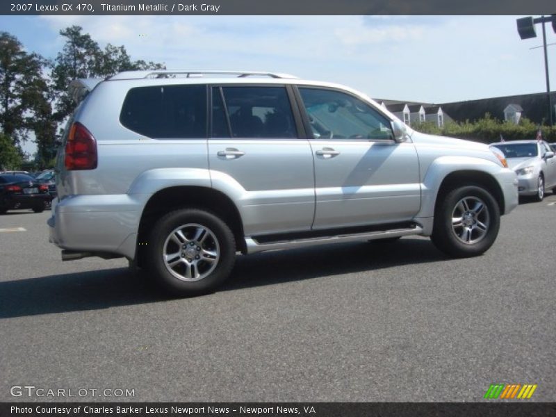 Titanium Metallic / Dark Gray 2007 Lexus GX 470