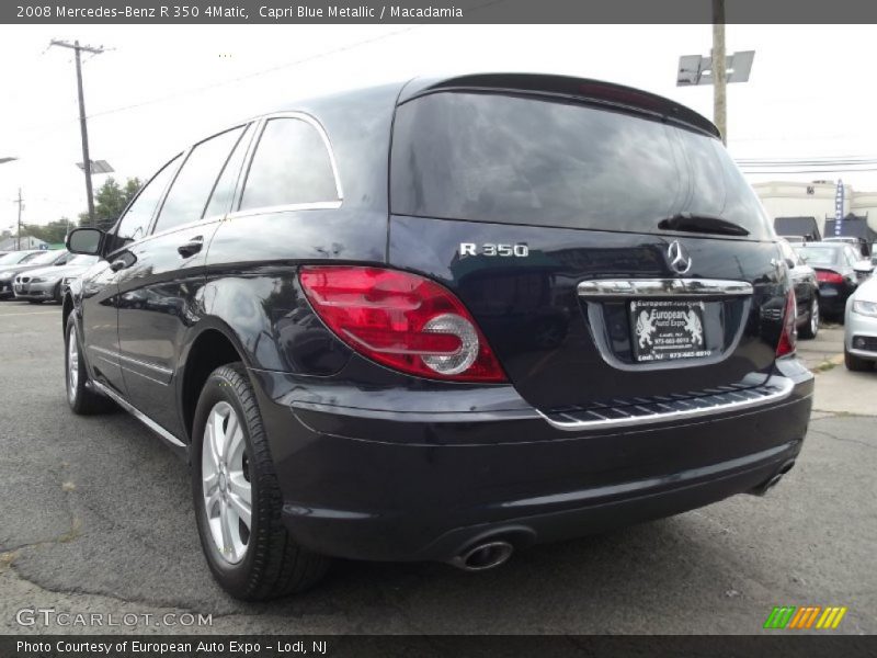 Capri Blue Metallic / Macadamia 2008 Mercedes-Benz R 350 4Matic