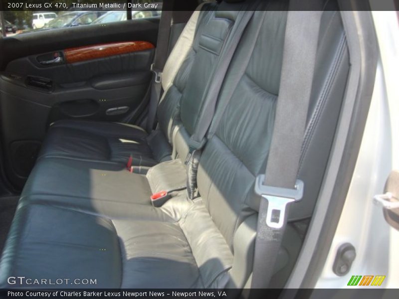 Titanium Metallic / Dark Gray 2007 Lexus GX 470