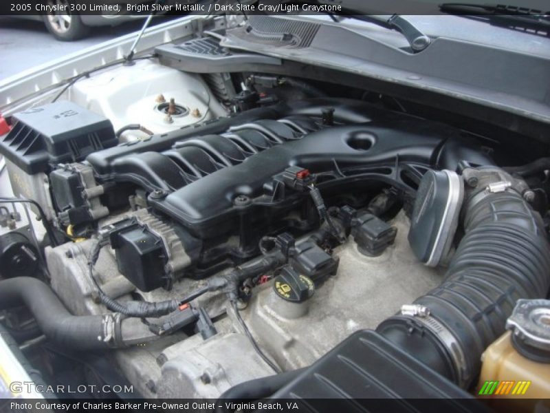 Bright Silver Metallic / Dark Slate Gray/Light Graystone 2005 Chrysler 300 Limited