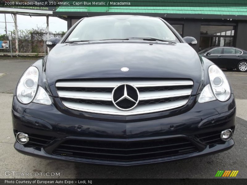 Capri Blue Metallic / Macadamia 2008 Mercedes-Benz R 350 4Matic
