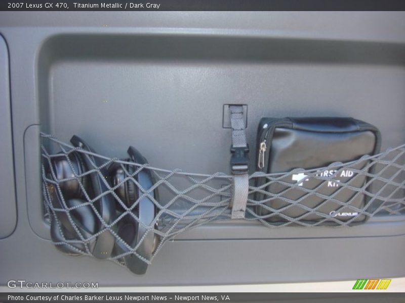 Titanium Metallic / Dark Gray 2007 Lexus GX 470