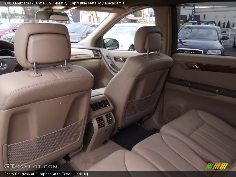 Capri Blue Metallic / Macadamia 2008 Mercedes-Benz R 350 4Matic