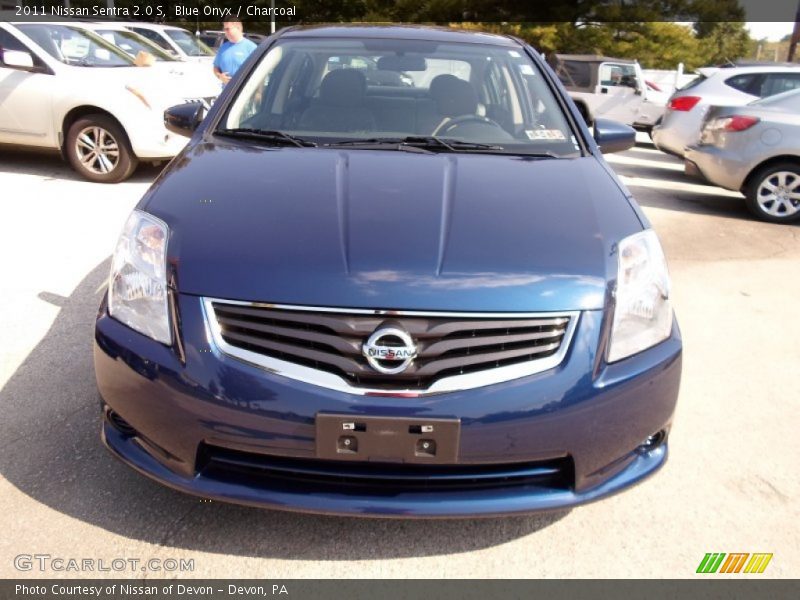 Blue Onyx / Charcoal 2011 Nissan Sentra 2.0 S
