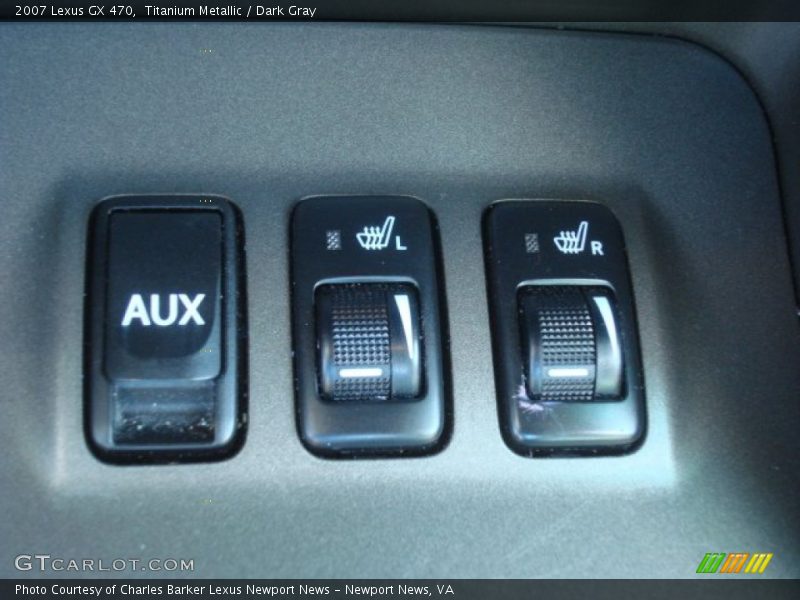 Titanium Metallic / Dark Gray 2007 Lexus GX 470