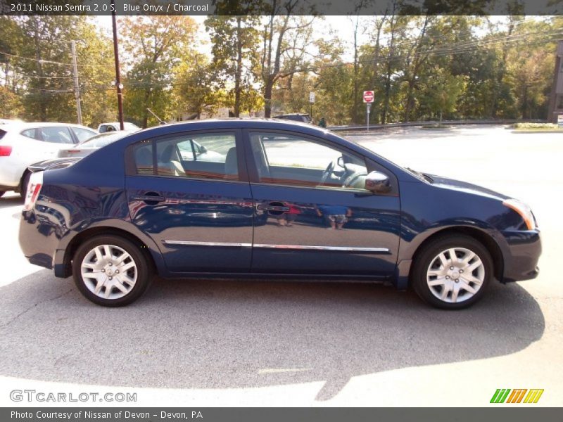 Blue Onyx / Charcoal 2011 Nissan Sentra 2.0 S