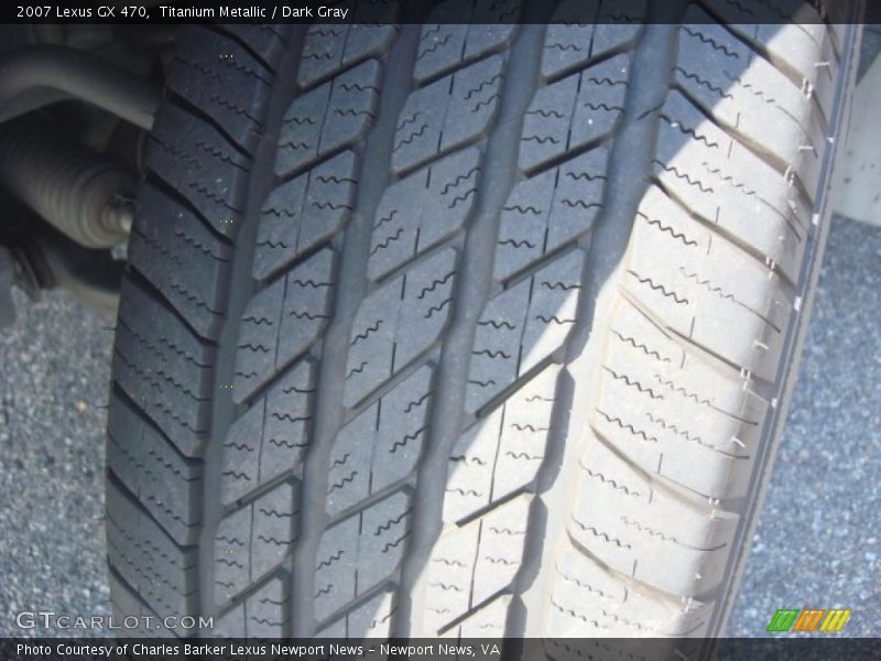 Titanium Metallic / Dark Gray 2007 Lexus GX 470