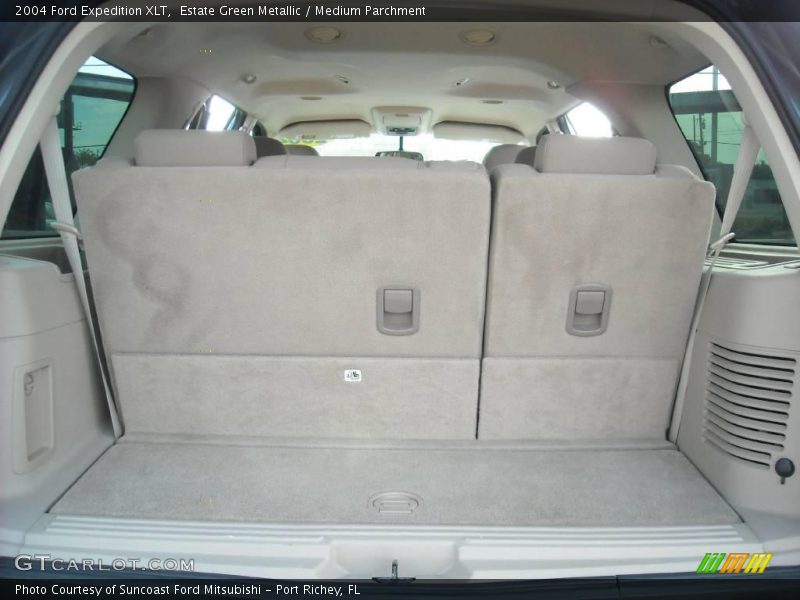 Estate Green Metallic / Medium Parchment 2004 Ford Expedition XLT