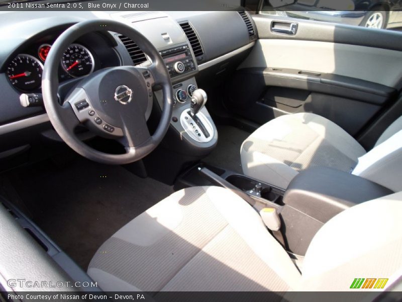 Blue Onyx / Charcoal 2011 Nissan Sentra 2.0 S