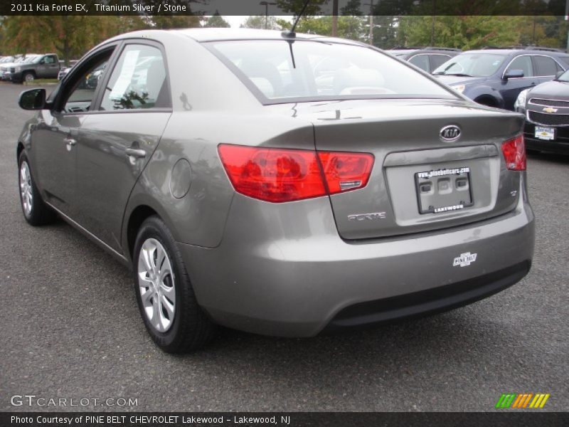 Titanium Silver / Stone 2011 Kia Forte EX