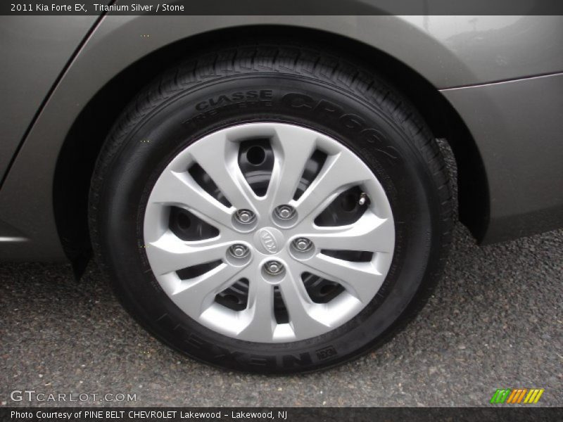 Titanium Silver / Stone 2011 Kia Forte EX