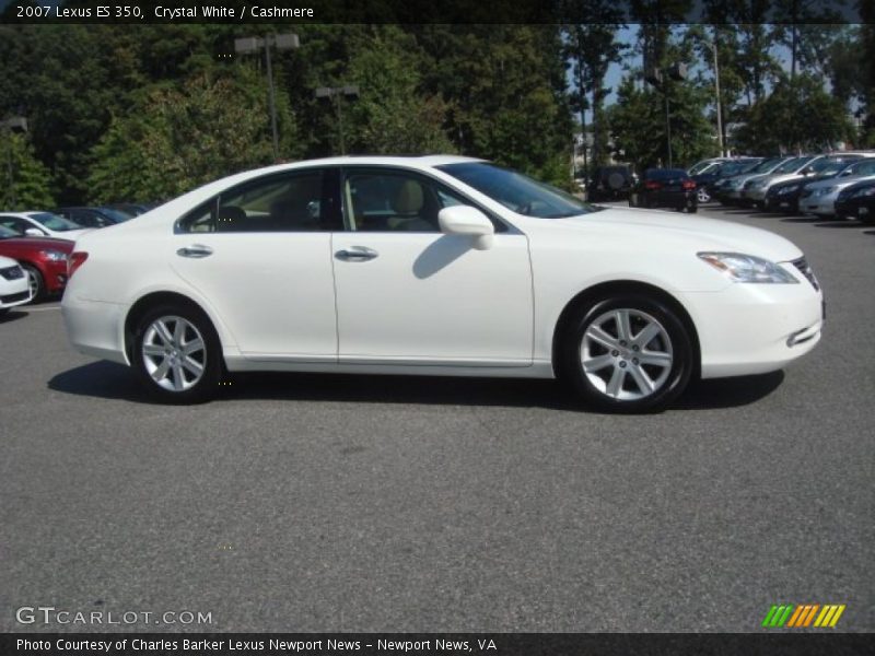 Crystal White / Cashmere 2007 Lexus ES 350