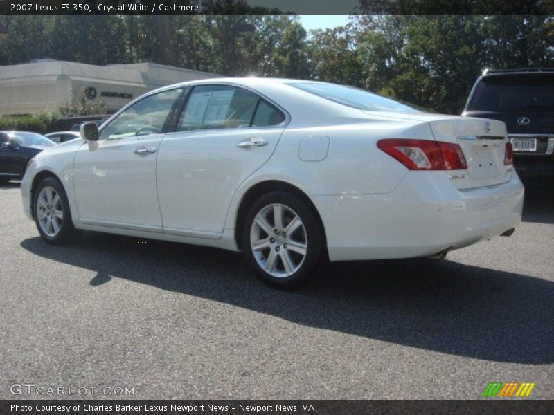 Crystal White / Cashmere 2007 Lexus ES 350