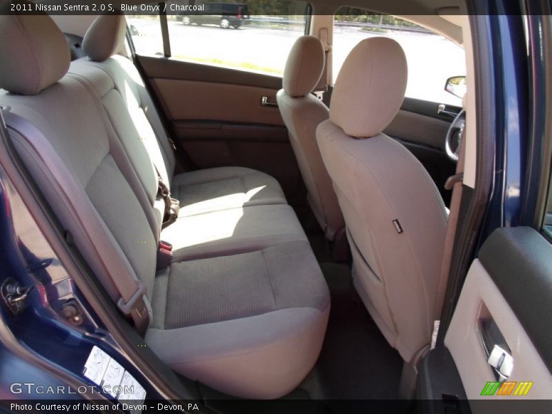 Blue Onyx / Charcoal 2011 Nissan Sentra 2.0 S