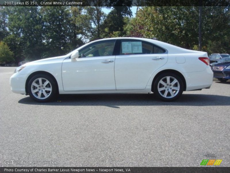 Crystal White / Cashmere 2007 Lexus ES 350