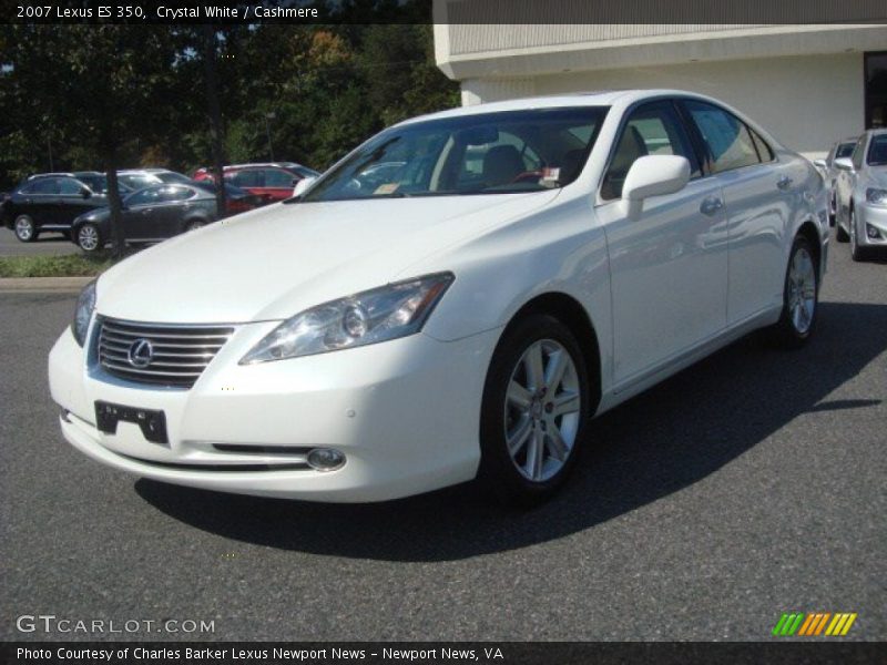 Crystal White / Cashmere 2007 Lexus ES 350